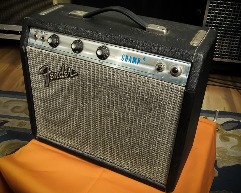 Amplificador Champ del estudio